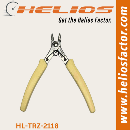 Helios - 126mm Stainless Steel Flush Nose Nippers - Spring Loaded (8754727715053)