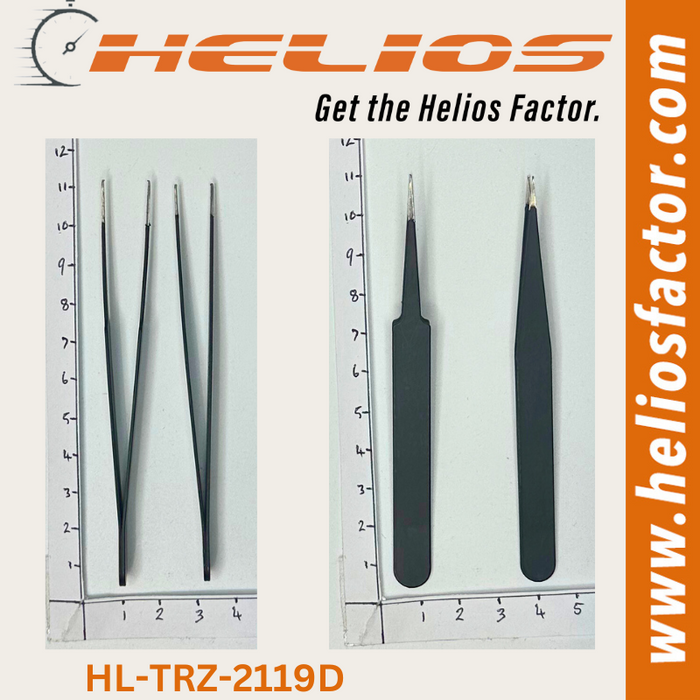 Helios -  Anti-static ESD Stainless Steel Tweezers Set (8754755600621)