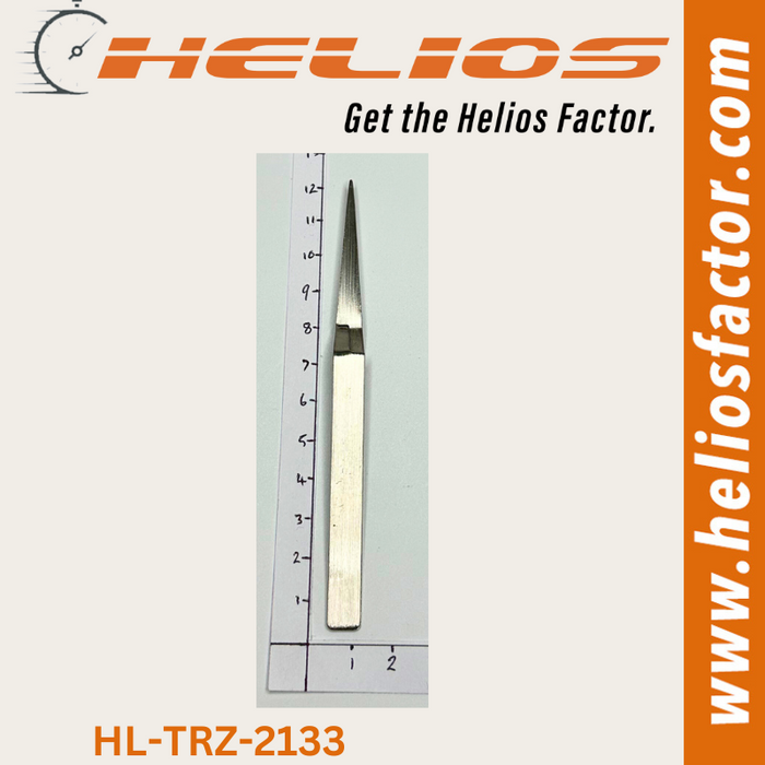 Helios - Reverse Action Angled Tweezers Pointed Head - Stainless Steel (8754684854509)