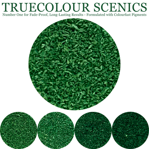 Truecolour Scenics Blended Turf Ground Cover Fine Light Standard Green (8860401303789)