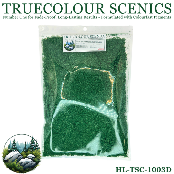 Truecolour Scenics Blended Turf Ground Cover Fine Medium 3 Standard Green (8860400189677)