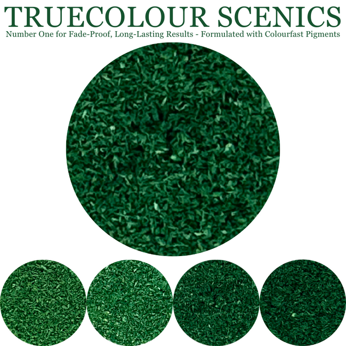 Truecolour Scenics Blended Turf Ground Cover Fine Medium 3 Standard Green (8860400189677)