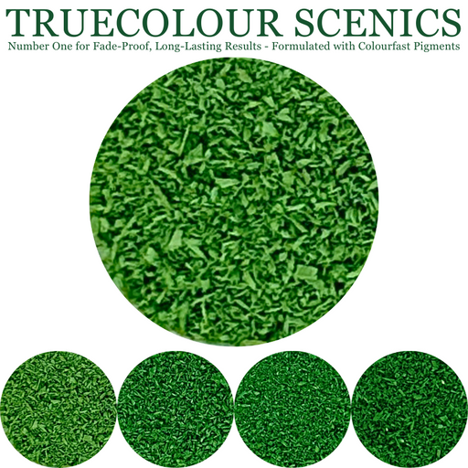 Truecolour Scenics Blended Turf Ground Cover Fine Light Green/Yellow-50 (8860400255213)