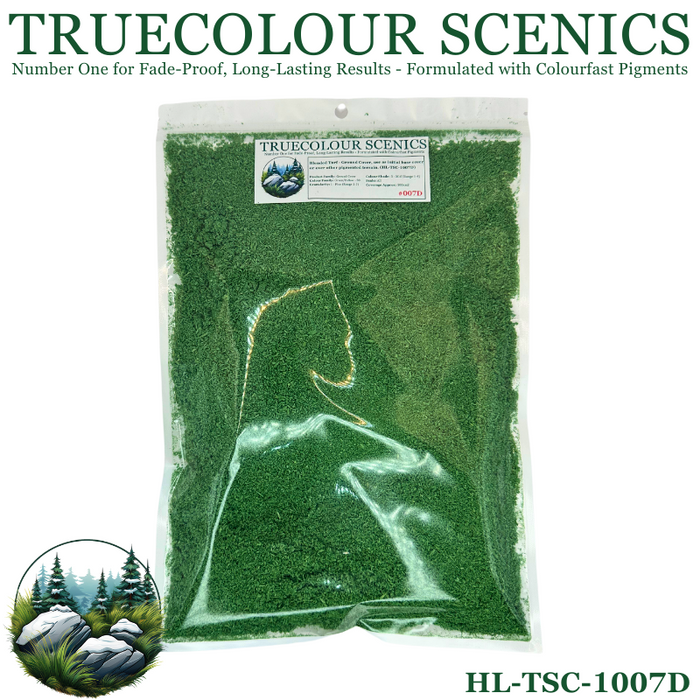 Truecolour Scenics Blended Turf Ground Cover Fine Medium 3 Green/Yellow-50 (8860400353517)