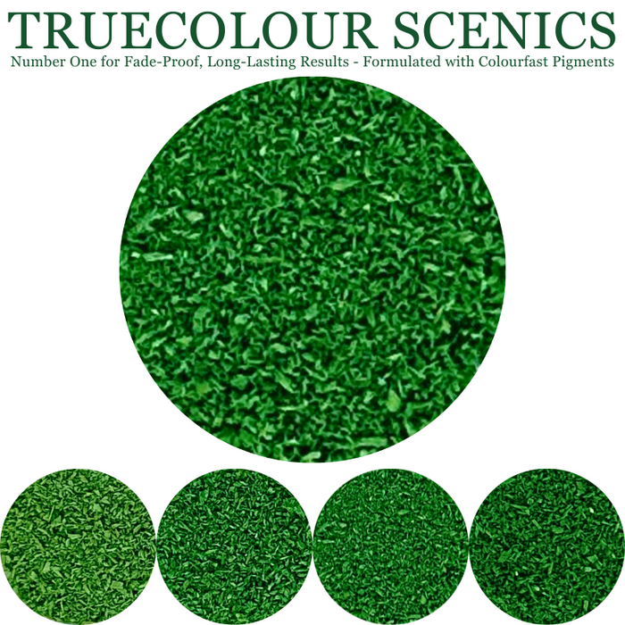 Truecolour Scenics Blended Turf Ground Cover Fine Medium 3 Green/Yellow-50 (8860400353517)