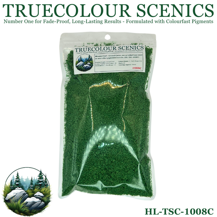 Truecolour Scenics Blended Turf Ground Cover Fine Dark Green/Yellow-50 (8860400419053)