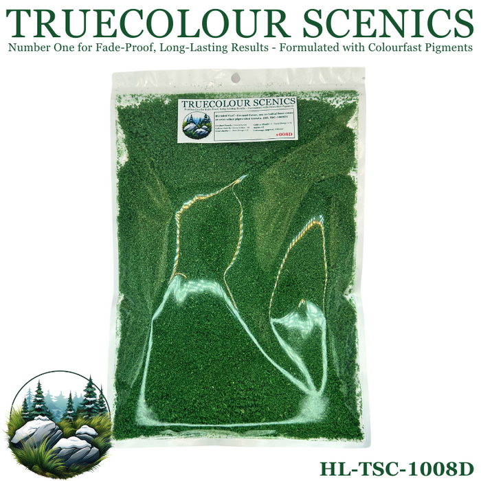 Truecolour Scenics Blended Turf Ground Cover Fine Dark Green/Yellow-50 (8860400419053)