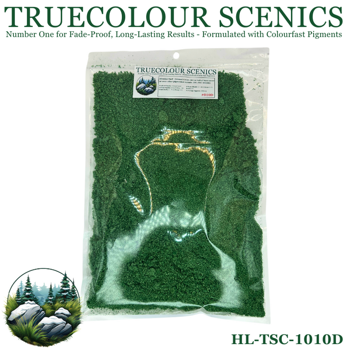 Truecolour Scenics Blended Turf Ground Cover Fine Medium 2 Green/Yellow-25 (8860400517357)