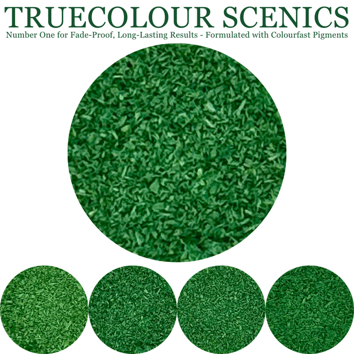 Truecolour Scenics Blended Turf Ground Cover Fine Medium 2 Green/Yellow-25 (8860400517357)