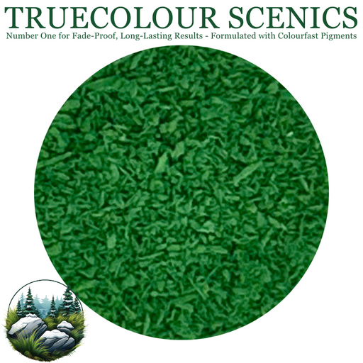 Truecolour Scenics Blended Turf Ground Cover Fine Dark Green/Yellow-25 - Hobby City NZ