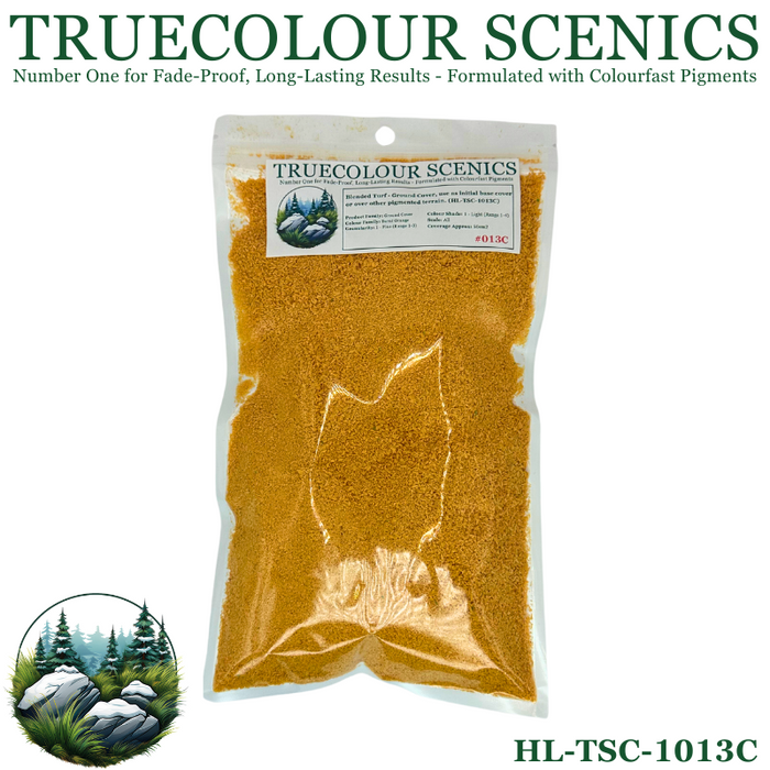 Truecolour Scenics Blended Turf Ground Cover Fine Light Burnt Orange - Hobby City NZ (8860400648429)