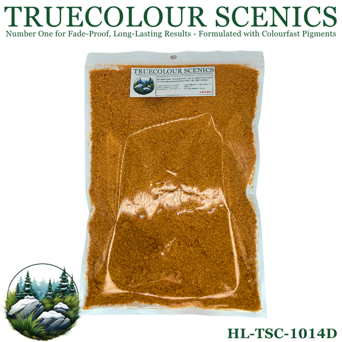 Truecolour Scenics Blended Turf Ground Cover Fine Medium 2 Burnt Orange - Hobby City NZ (8860400713965)