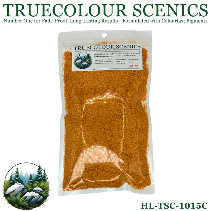 Truecolour Scenics Blended Turf Ground Cover Fine Medium 3 Burnt Orange (8860400746733)