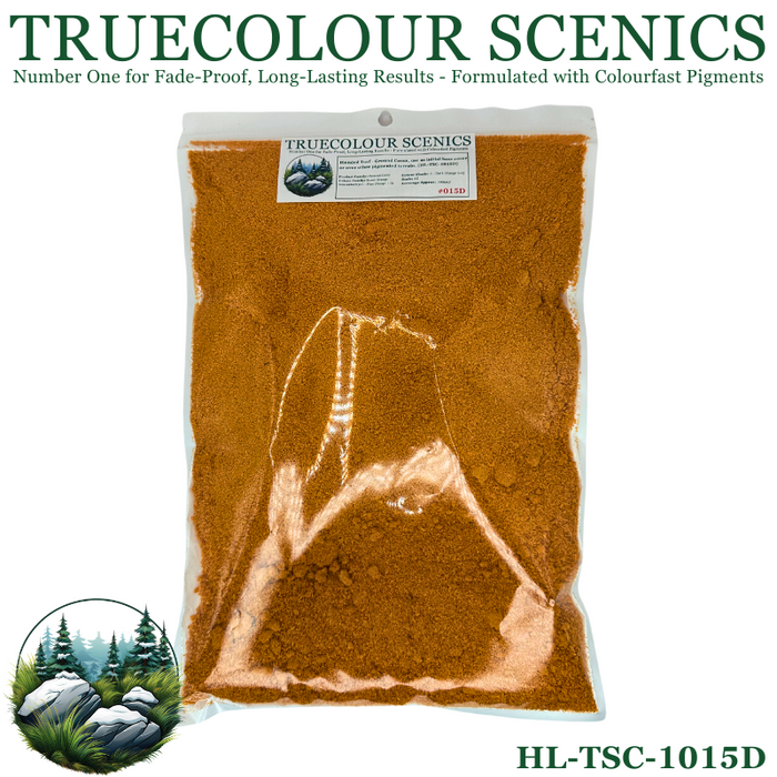 Truecolour Scenics Blended Turf Ground Cover Fine Medium 3 Burnt Orange (8860400746733)