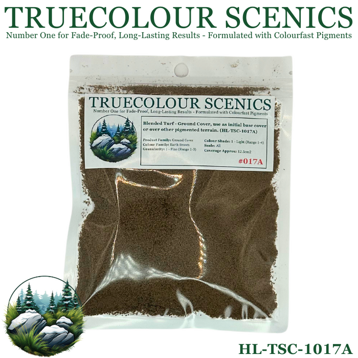 Truecolour Scenics Blended Turf Ground Cover Fine Light Earth Brown - Hobby City NZ (8860400845037)