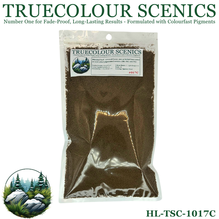 Truecolour Scenics Blended Turf Ground Cover Fine Light Earth Brown - Hobby City NZ (8860400845037)