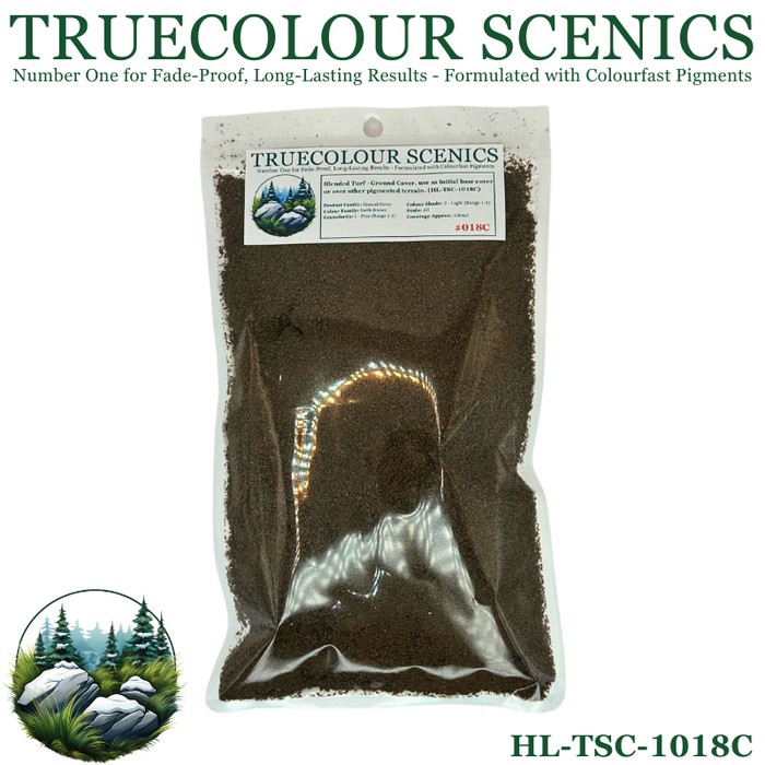 Truecolour Scenics Blended Turf Ground Cover Fine Medium 2 Earth Brown (8860400910573)