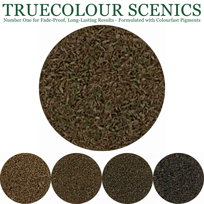 Truecolour Scenics Blended Turf Ground Cover Fine Medium 2 Earth Brown (8860400910573)