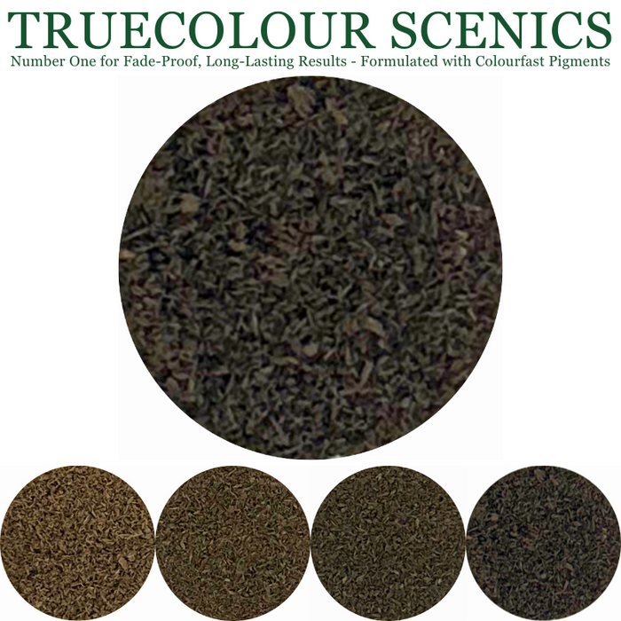 Truecolour Scenics Blended Turf Ground Cover Fine Dark Earth Brown