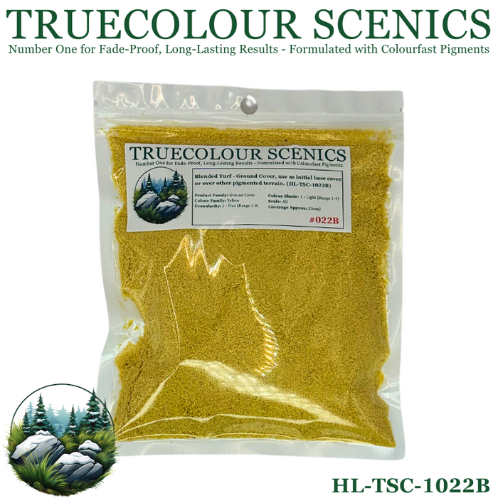 Truecolour Scenics Blended Turf Ground Cover Fine Light Yellow (8860401074413)