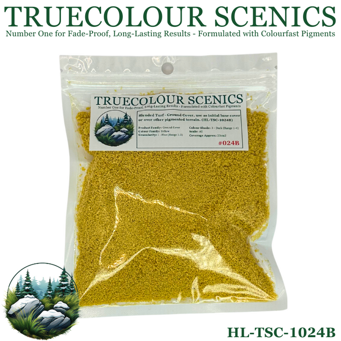 Truecolour Scenics Blended Turf Ground Cover Fine Medium 3 Yellow (8860401238253)