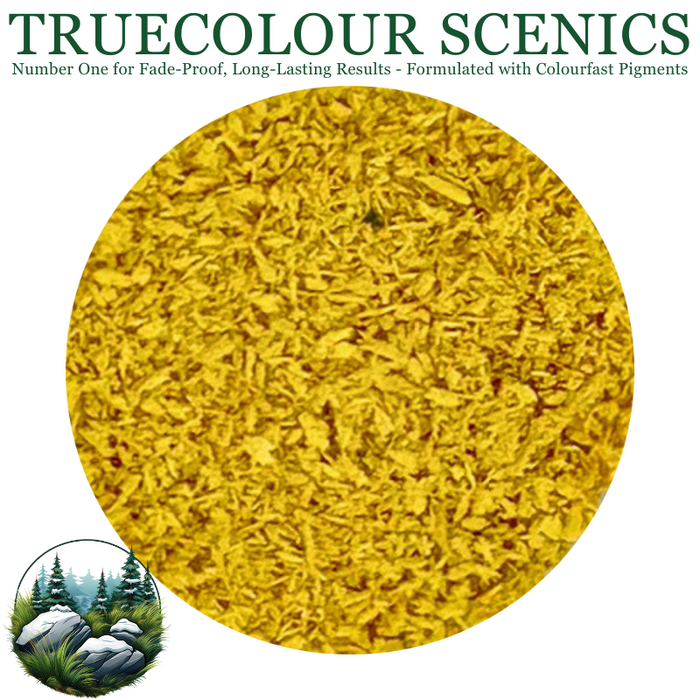 Truecolour Scenics Blended Turf Ground Cover Fine Dark Yellow