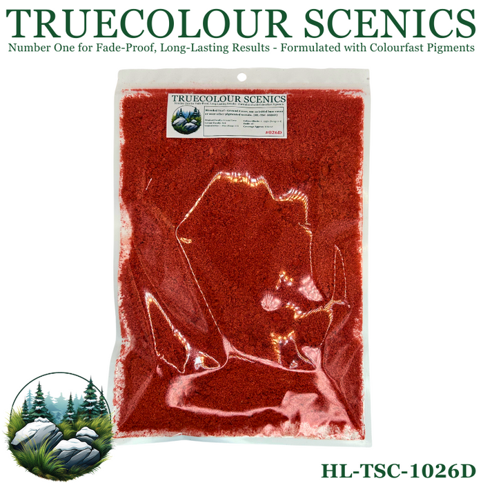 Truecolour Scenics Blended Turf Ground Cover Fine Light Red