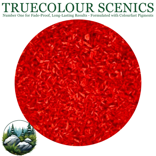 Truecolour Scenics Blended Turf Ground Cover Fine Light Red - Hobby City NZ