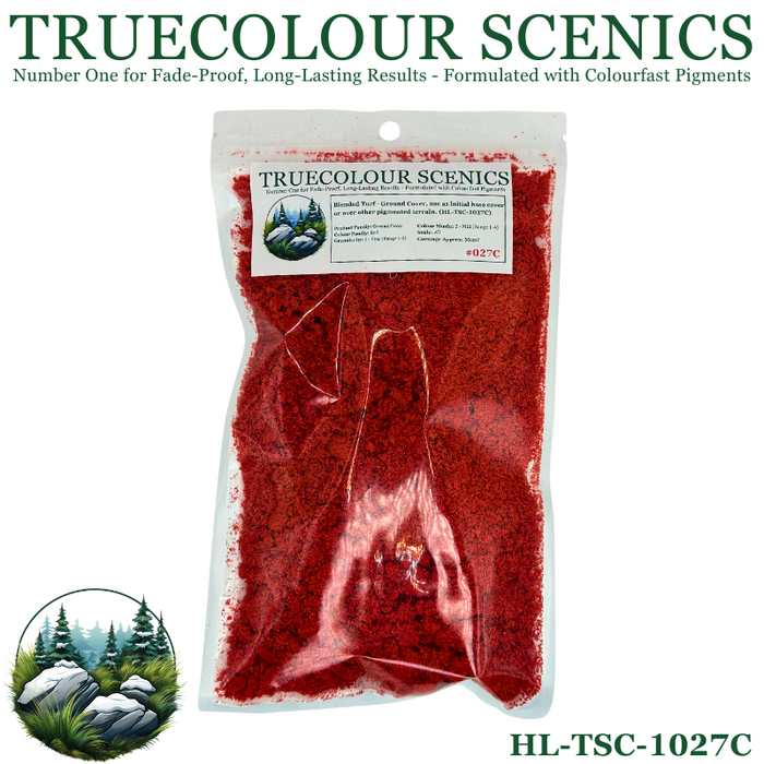 Truecolour Scenics Blended Turf Ground Cover Fine Medium 2 Red (8864963363053)