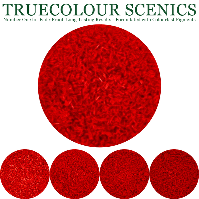 Truecolour Scenics Blended Turf Ground Cover Fine Medium 2 Red - Hobby City NZ (8864963363053)