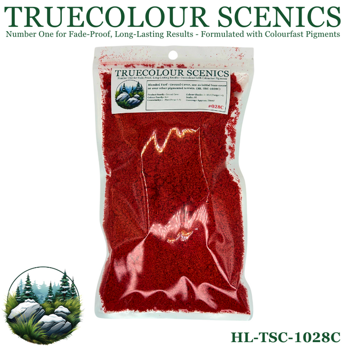 Truecolour Scenics Blended Turf Ground Cover Fine Medium 3 Red (8864963395821)