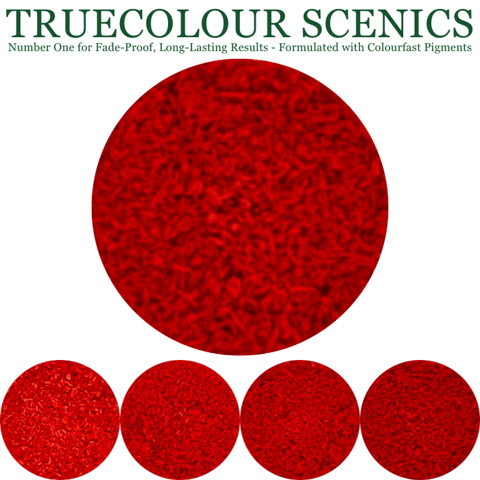 Truecolour Scenics Blended Turf Ground Cover Fine Dark Red (8864963526893)