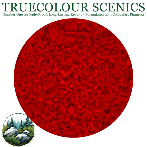 Truecolour Scenics Blended Turf Ground Cover Fine Dark Red - Hobby City NZ