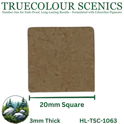 Truecolour Scenics Miniture Base (MDF) - Square - 20mm(W) x 20mm(L) x 3mm(H) (8903773061357)