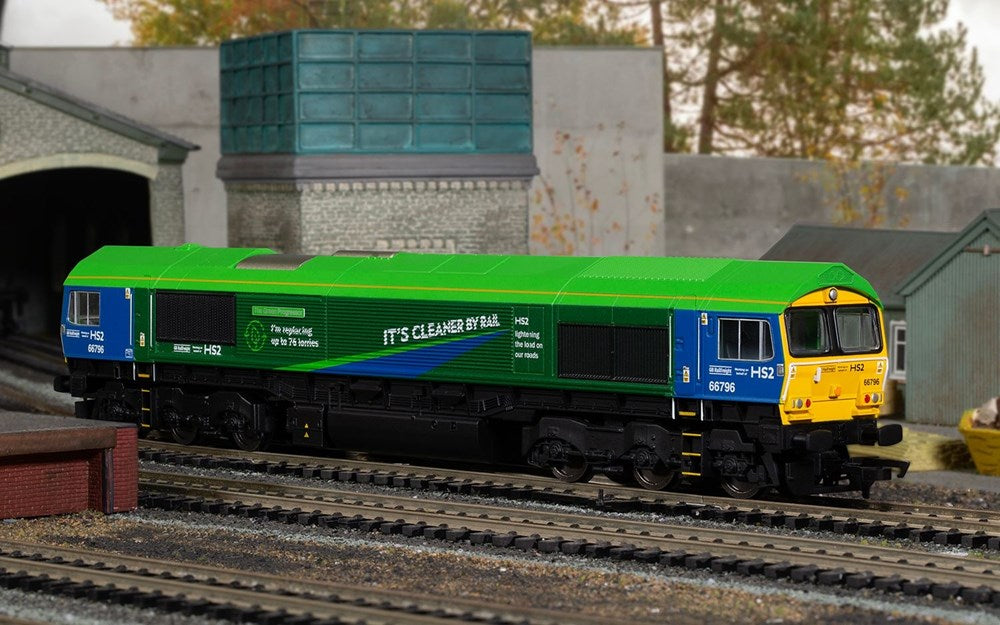 Hornby R30151 GBRf HS2 CL.66 Co-Co 66796 (8176227123437)