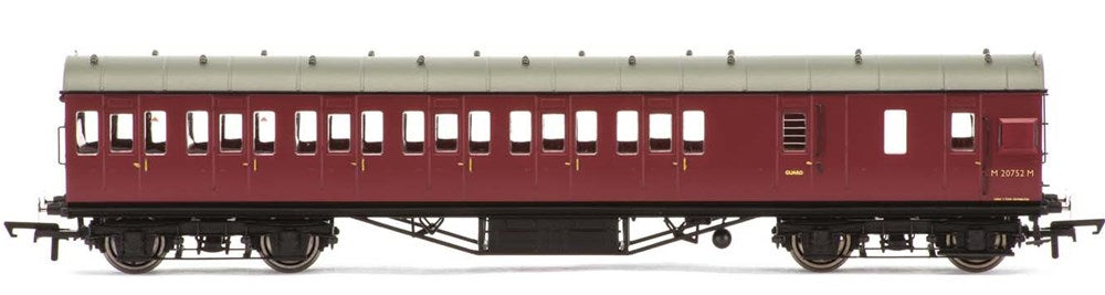 xHornby R4691B BR Non-cor.57'Crimson 3rdCl (8278155722989)