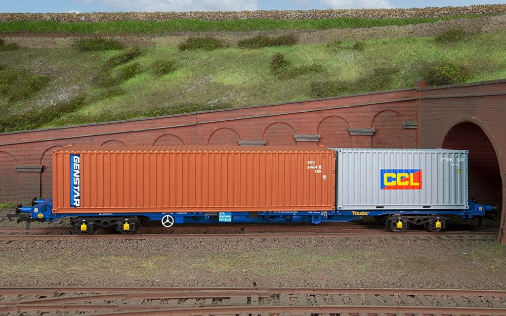 Hornby R60127 CCL & Genstar Container Pack 1 x 20' and 1 x 40' Containers - Era 11 (8176228401389)