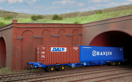 Hornby R60128 DAL & Hanjin Container Pack 1 x 20' and 1 x 40' Containers - Era 11 (8176228434157)