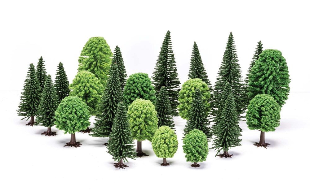 Hornby R7201 HobbyTrees: Mixed (dcduous/fir (8278158180589)