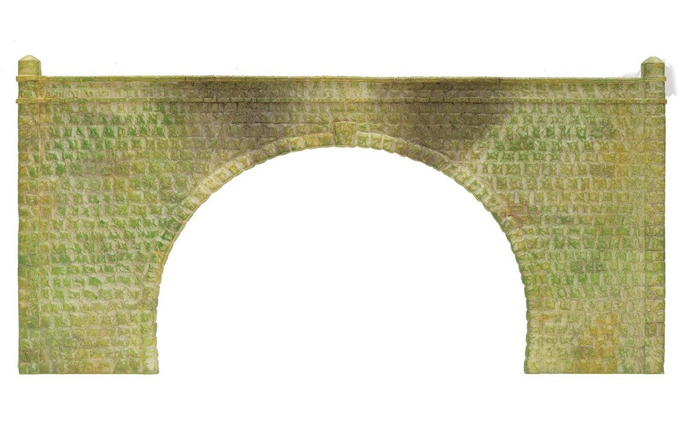 Hornby R8511 Double Stone Tunnel Portal(2) (8134369214701)