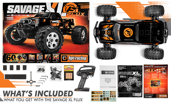 HPI Racing 112609 1/8 4WD Savage XL FLUX (7654707069165)