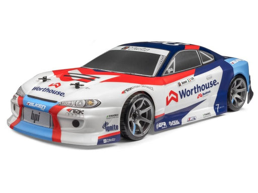 HPI Racing 120221 RC Body: 1/10 Nissan Silvia S15 - Team Worthouse (Printed Body) - Hobby City NZ (8324805296365)