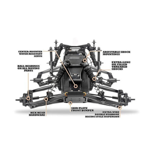 HPI Racing 160030 1/10 2WD Jumpshot MT FLUX RTR (7932606415085)