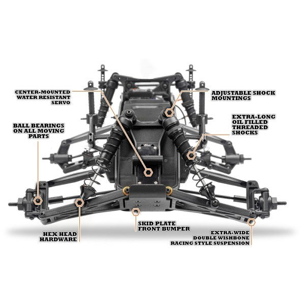 HPI Racing 160032 1/10 2WD Jumpshot ST FLUX RTR (7932606578925)