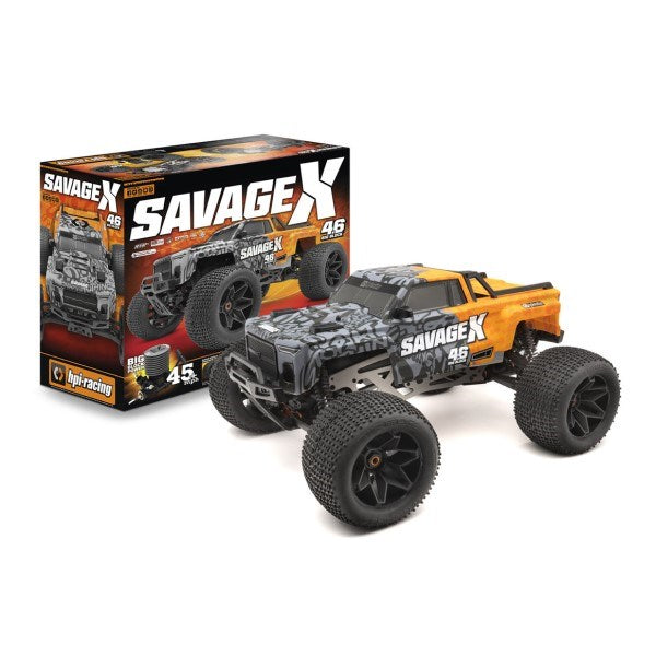 HPI Racing 160100 1/8 4WD Savage X 4.6 Big Block Nitro RTR Monster Truck (8745094906093)