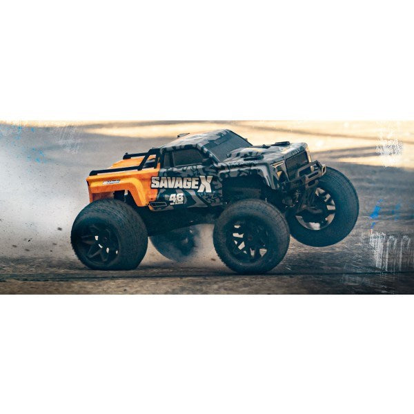 HPI Racing 160100 1/8 4WD Savage X 4.6 Big Block Nitro RTR Monster Truck (8745094906093)