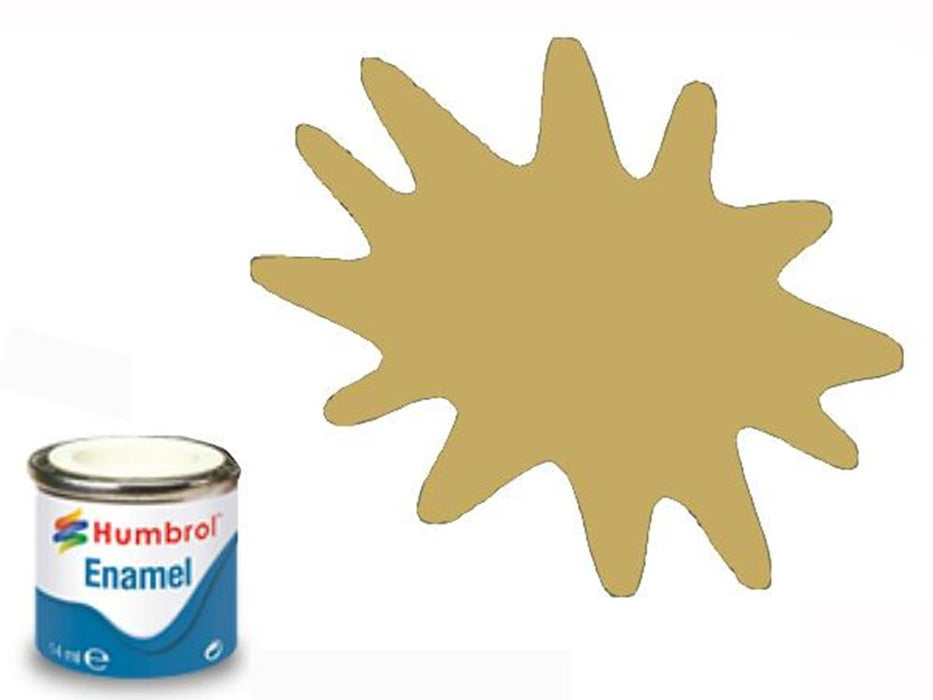 Humbrol 93 ENAMEL DESERT YELLOW (7537758568685)