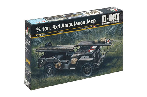 Italeri 326 1/35 AMBULANCE JEEP (8756629078253)