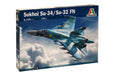 Italeri 1379 1/72 Su-34 SUKHOI (8756628914413)