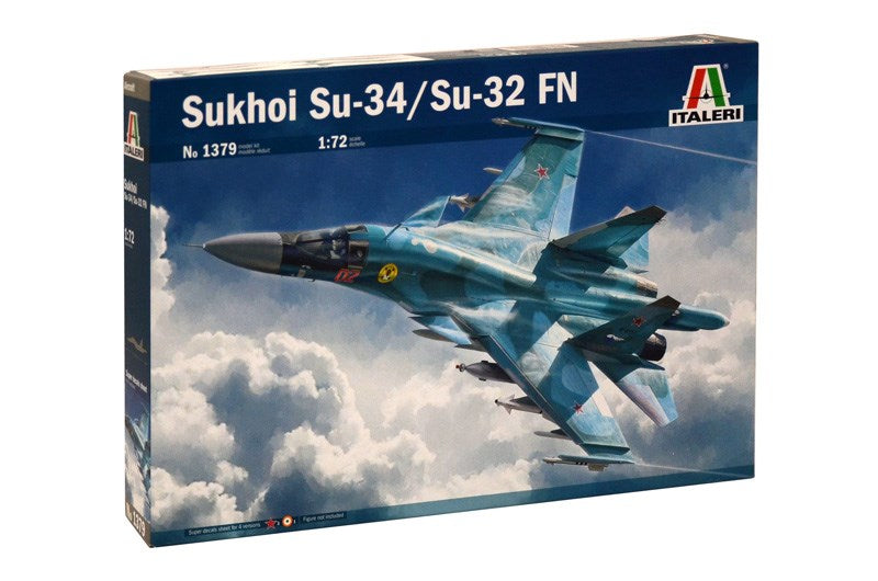 Italeri 1379 1/72 Su-34 SUKHOI (8756628914413)